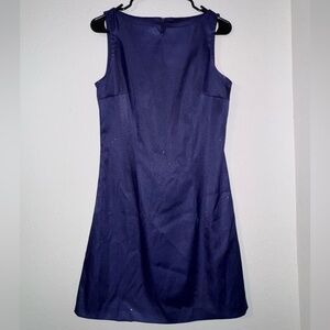 Vintage 90s Y2K Navy Blue Sleeveless Dress Size 9